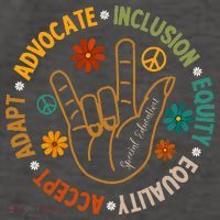 Accept Adapt Advocate Inclusion Equity Equality Vector Backpack