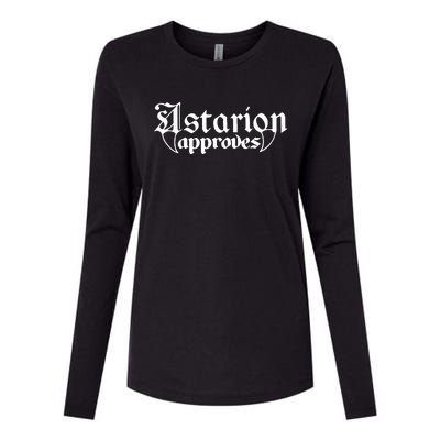 Adventure Awaits Astarion Approves Astarion Baldurs Gate 3 Fan Gamer Womens Cotton Relaxed Long Sleeve T-Shirt