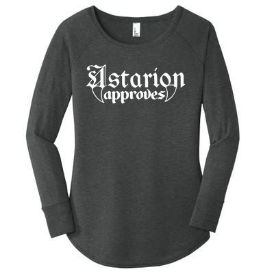 Adventure Awaits Astarion Approves Astarion Baldurs Gate 3 Fan Gamer Women's Perfect Tri Tunic Long Sleeve Shirt