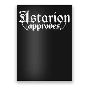 Adventure Awaits Astarion Approves Astarion Baldurs Gate 3 Fan Gamer Poster