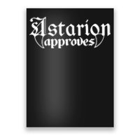 Adventure Awaits Astarion Approves Astarion Baldurs Gate 3 Fan Gamer Poster