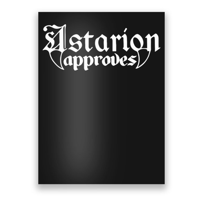 Adventure Awaits Astarion Approves Astarion Baldurs Gate 3 Fan Gamer Poster