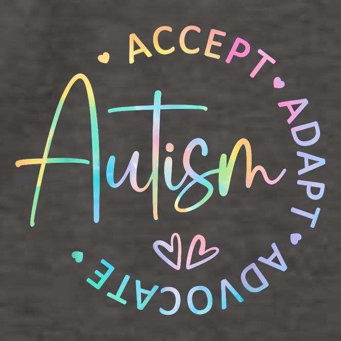 Autism Awareness Accept Adapt Advocate Autism  Vector Backpack