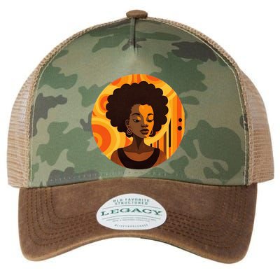 Afrocentric apparel African American designs Legacy Tie Dye Trucker Hat