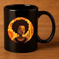 Afrocentric apparel African American designs 11oz C Handle Ceramic Mug