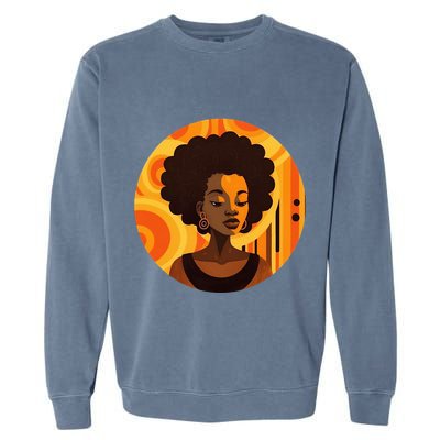 Afrocentric apparel African American designs Garment-Dyed Sweatshirt
