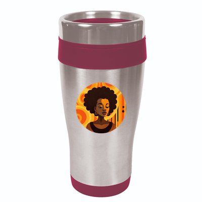 Afrocentric apparel African American designs 16oz Travel Tumbler