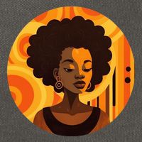 Afrocentric apparel African American designs Cotton Canvas Backpack