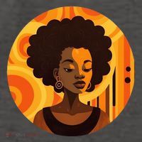Afrocentric apparel African American designs Vector Backpack