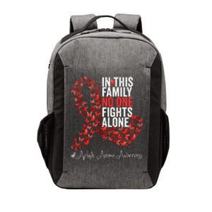 Aplastic Anemia Awareness Month Red Ribbon Vector Backpack