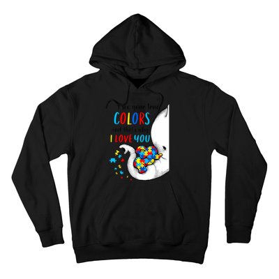 Autism Awareness Acceptance I See Your True Colors Hoodie