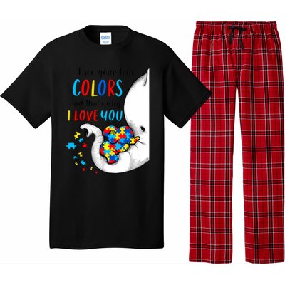 Autism Awareness Acceptance I See Your True Colors Pajama Set