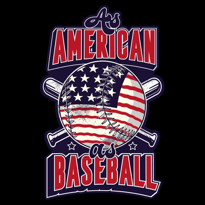 As American As Baseball Bucket Hat