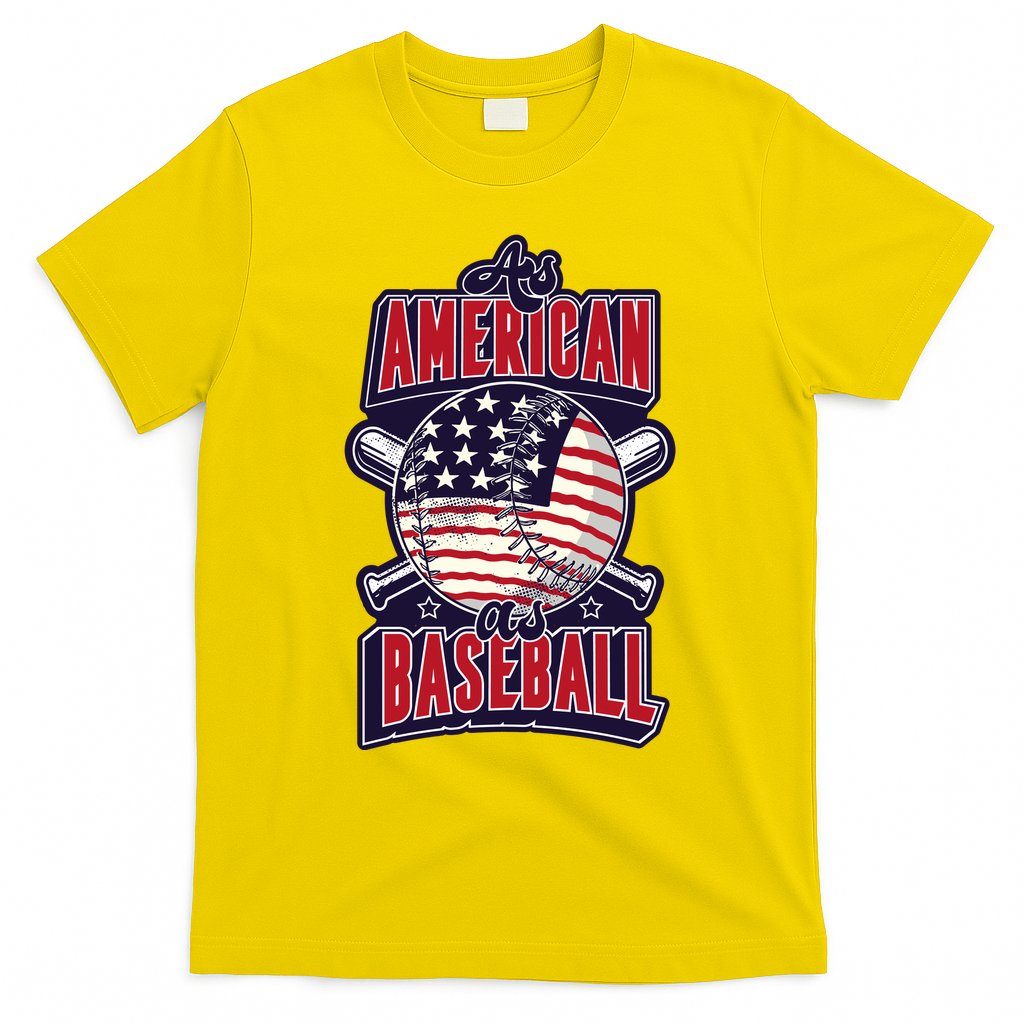 As American As Baseball T-Shirt