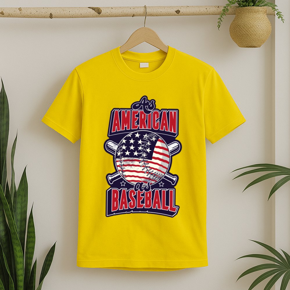 As American As Baseball T-Shirt