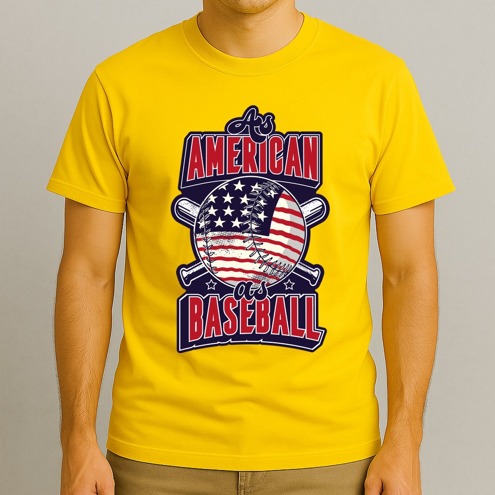 As American As Baseball T-Shirt