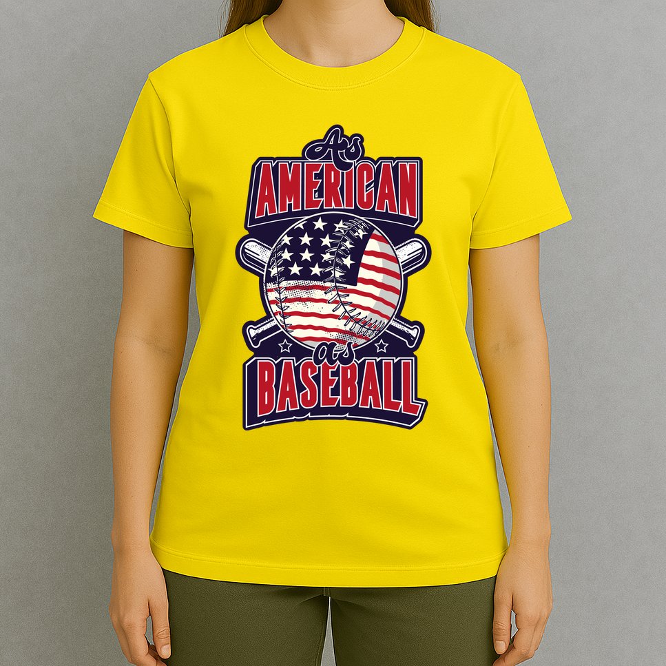 As American As Baseball T-Shirt