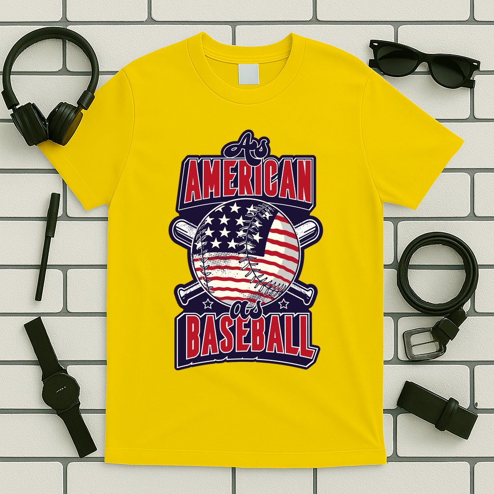 As American As Baseball T-Shirt