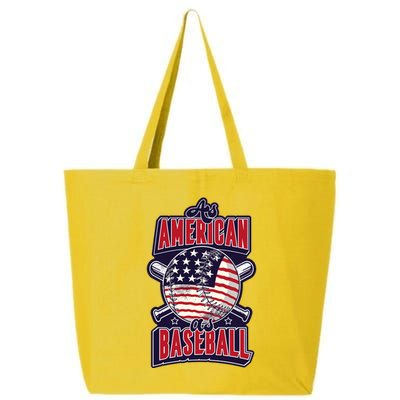 As American As Baseball 25L Jumbo Tote