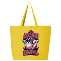 As American As Baseball 25L Jumbo Tote