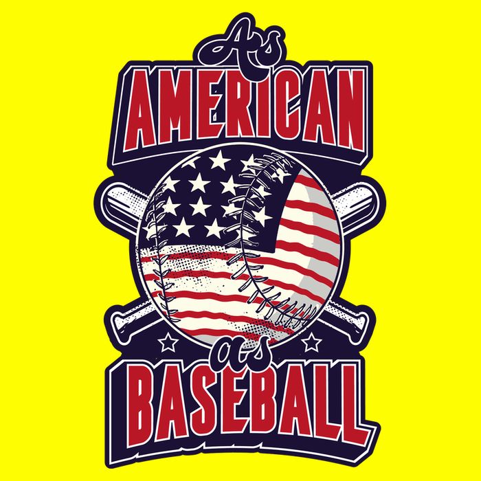 As American As Baseball Womens T-Shirt