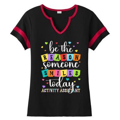 Activity Assistant Appreciation Activity Professional Week Ladies Halftime Notch Neck Tee