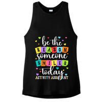 Activity Assistant Appreciation Activity Professional Week Ladies PosiCharge Tri-Blend Wicking Tank