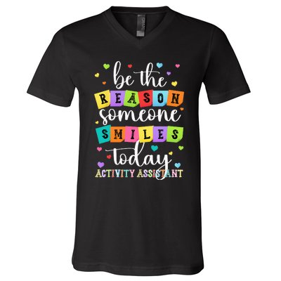 Activity Assistant Appreciation Activity Professional Week V-Neck T-Shirt