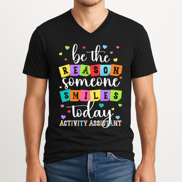 Activity Assistant Appreciation Activity Professional Week V-Neck T-Shirt