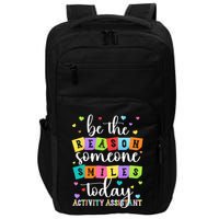 Activity Assistant Appreciation Activity Professional Week Impact Tech Backpack