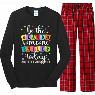 Activity Assistant Appreciation Activity Professional Week Long Sleeve Pajama Set