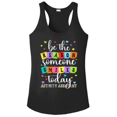 Activity Assistant Appreciation Activity Professional Week Ladies PosiCharge Competitor Racerback Tank