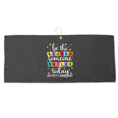 Activity Assistant Appreciation Activity Professional Week Large Microfiber Waffle Golf Towel