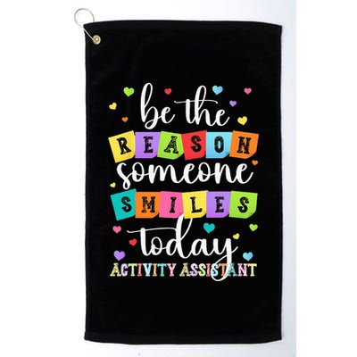 Activity Assistant Appreciation Activity Professional Week Golf Towel