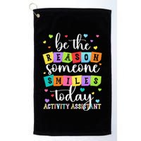 Activity Assistant Appreciation Activity Professional Week Golf Towel
