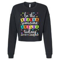 Activity Assistant Appreciation Activity Professional Week Cropped Pullover Crew