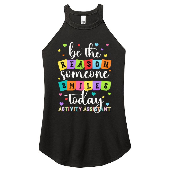 Activity Assistant Appreciation Activity Professional Week Women's Perfect Tri Rocker Tank