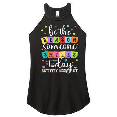 Activity Assistant Appreciation Activity Professional Week Women's Perfect Tri Rocker Tank