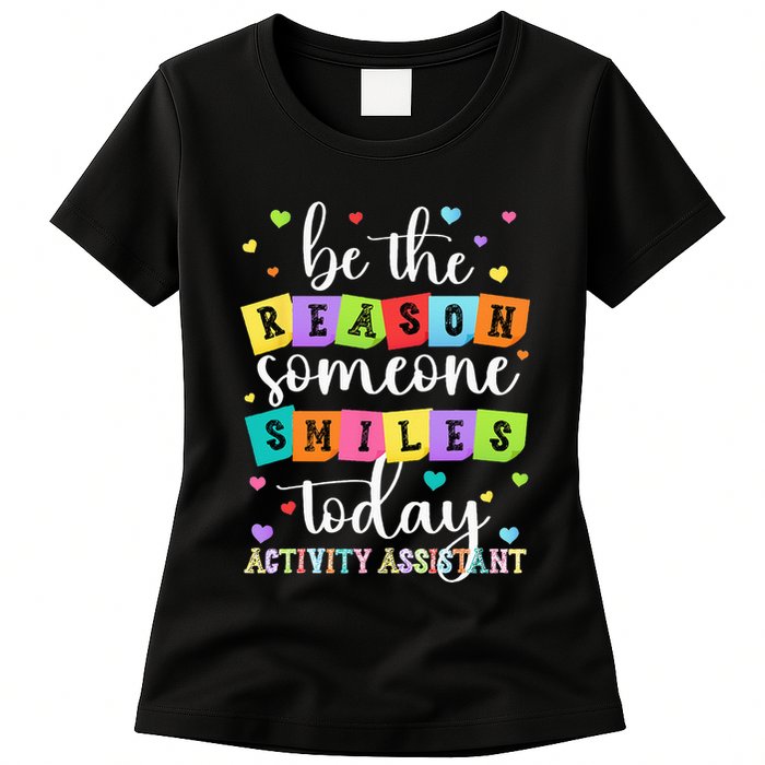 Activity Assistant Appreciation Activity Professional Week Womens T-Shirt