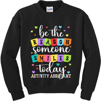 Activity Assistant Appreciation Activity Professional Week Kids Sweatshirt