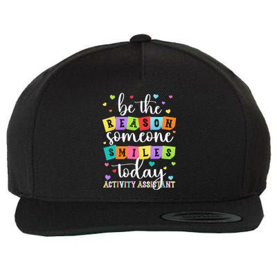 Activity Assistant Appreciation Activity Professional Week Wool Snapback Cap