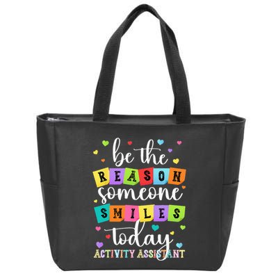Activity Assistant Appreciation Activity Professional Week Zip Tote Bag