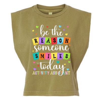 Activity Assistant Appreciation Activity Professional Week Garment-Dyed Women's Muscle Tee