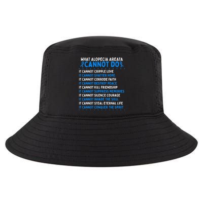 Alopecia Areata Awareness Movement Fighter Warrior Ribbon Cool Comfort Performance Bucket Hat