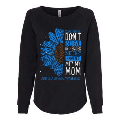 Alopecia Areata Awareness Ribbon Mom Warrior Mother´S Day Womens California Wash Sweatshirt