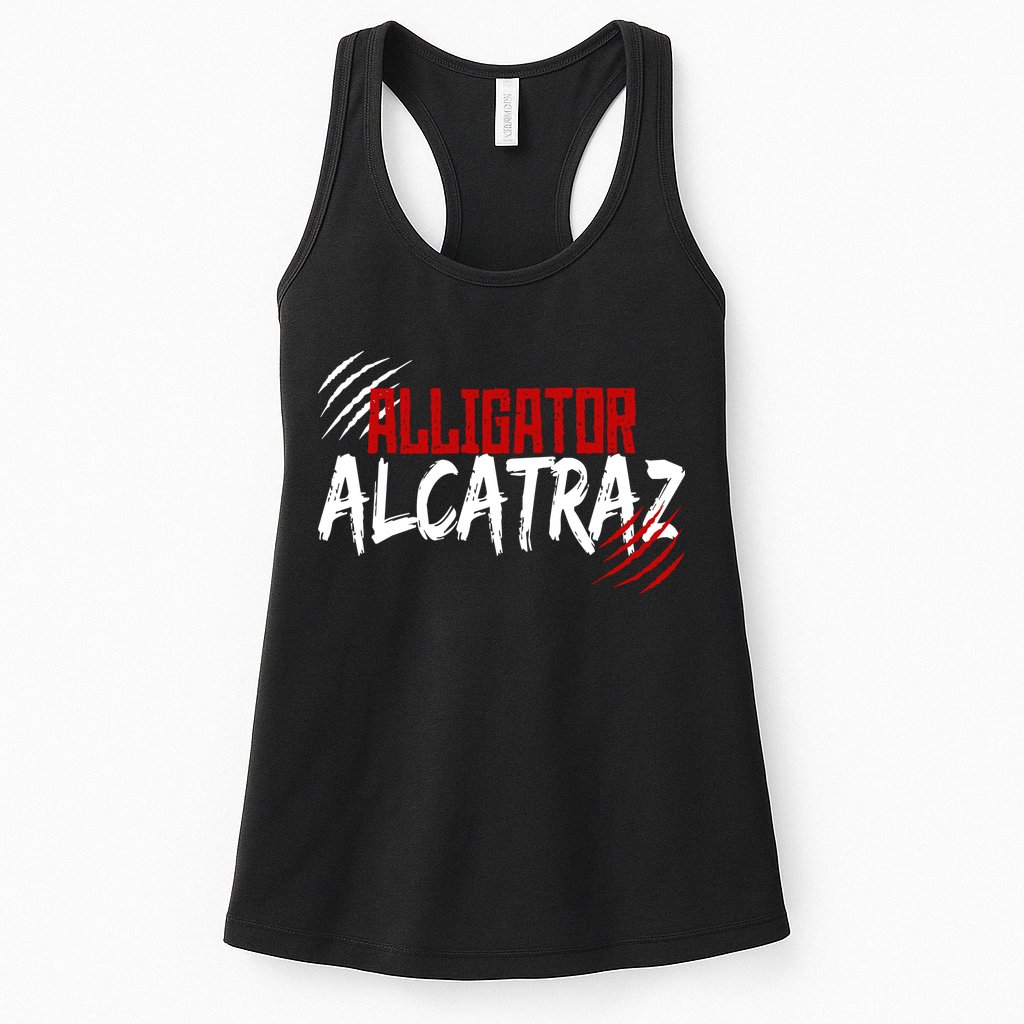 Alligator Alcatraz Womens Tank Top