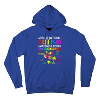 Autism Awareness - April is National Autism Awareness Month Hoodie