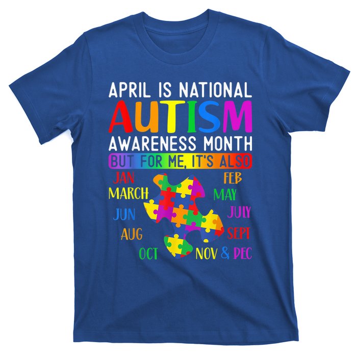 Autism Awareness - April is National Autism Awareness Month T-Shirt