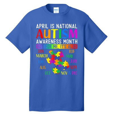 Autism Awareness - April is National Autism Awareness Month Tall T-Shirt