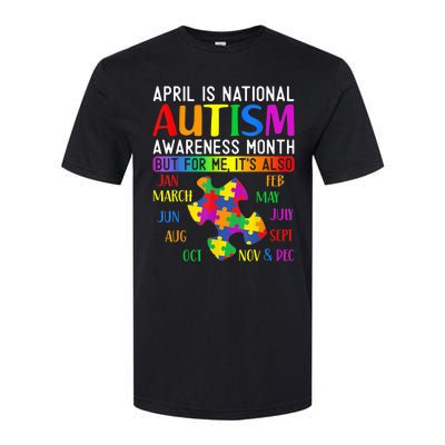 Autism Awareness - April is National Autism Awareness Month Softstyle CVC T-Shirt